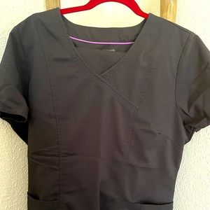 Healing Hands black scrub set